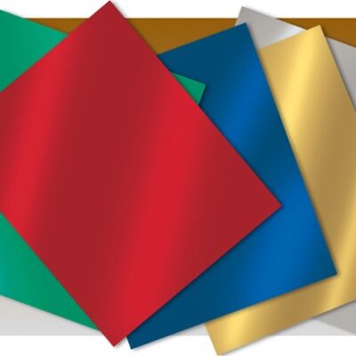 Cartolina 50 x 65 metal·litzada