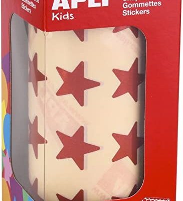 Gomets estels metal·litzats rotllo 10 m