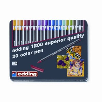 Retolador edding 1200 assortit de 20 u.
