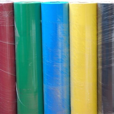 Rotlle paper d'embalar de color