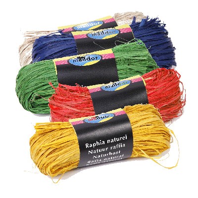 Rafia mate 20 m colors