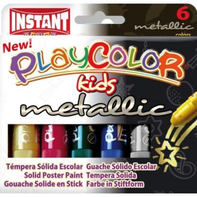 Tempera solida *metallic* playcolor