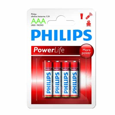 Piles 4 un. petites aaa lr03