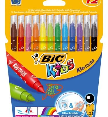 Retolador bic kids 12 un.