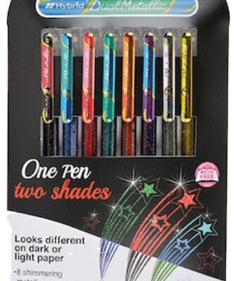 Retolador metal·litzat pentel