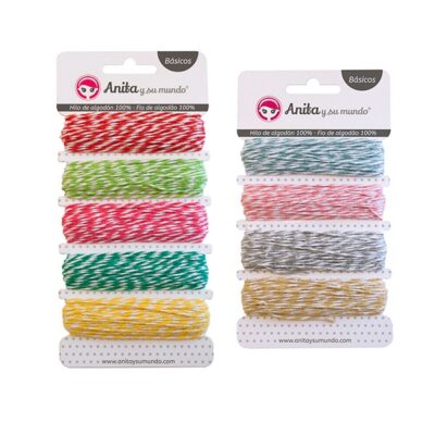 Fils de coto de colors