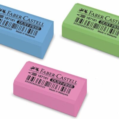 Goma faber castell dust-free caixa 30 u