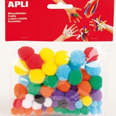 Pom pom bossa 78 un. assortits