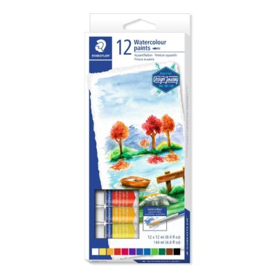 Aquarel·la liquida en tub 12 col. staedtler