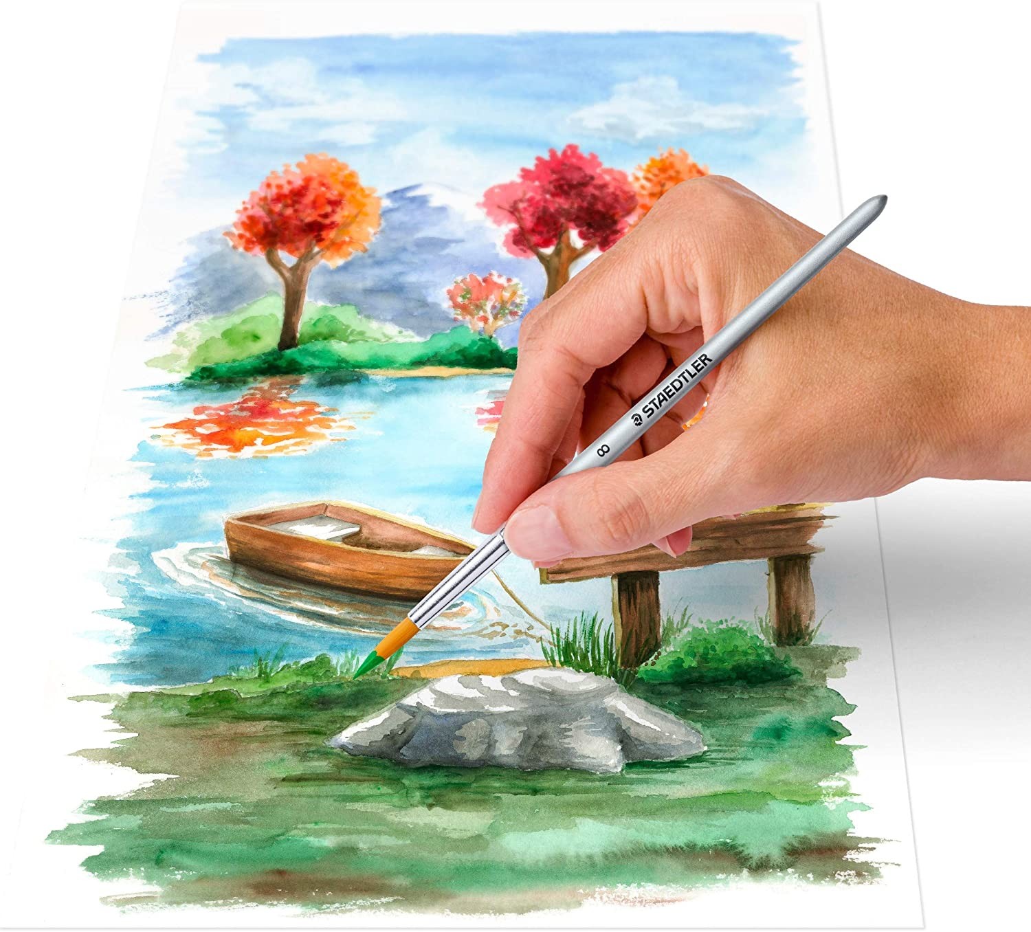 Aquarel·la liquida en tub 12 col. staedtler - Imatge 4