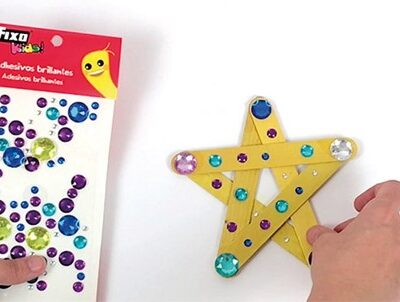 Brillants autoadhesius fixo kids