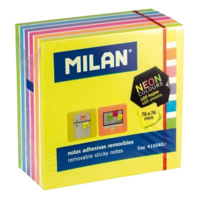 Tac de notes adhesives 76 x 76mm
