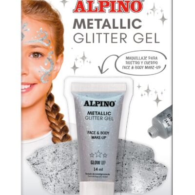 Maquillatge metallic glitter alpino